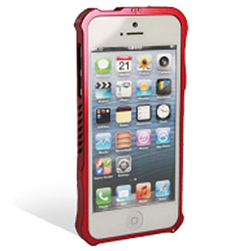 【Obien】iPhone 5 鋁合金保護框 (紅)