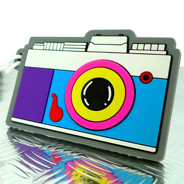 【Camera】相機造型行李吊牌 (彩色款)