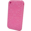 【Q-Max】iPhone 3G 矽膠保護套 (古典雕花紋)-紫