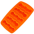 【Q-Max】毛毛蟲造型製冰盒 (橘色)
